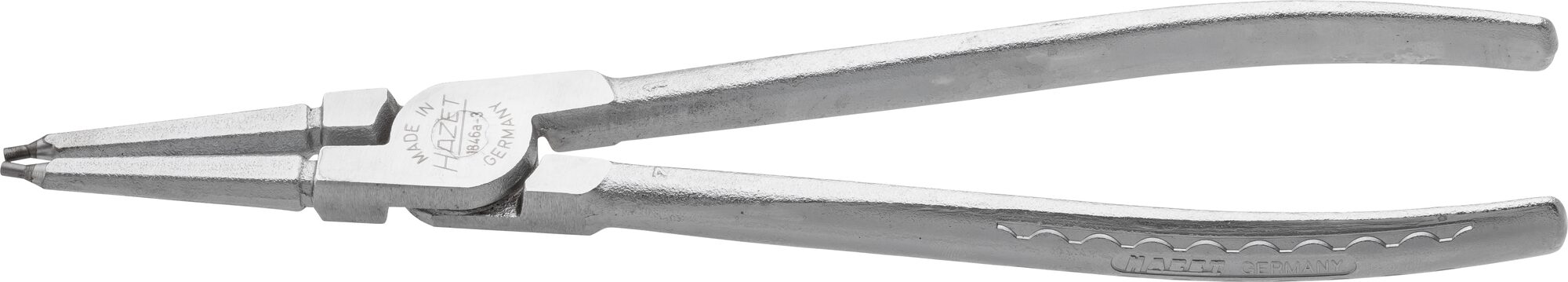 HAZET Tang voor borgringen 1846A-3 · Lengte: 225 mm