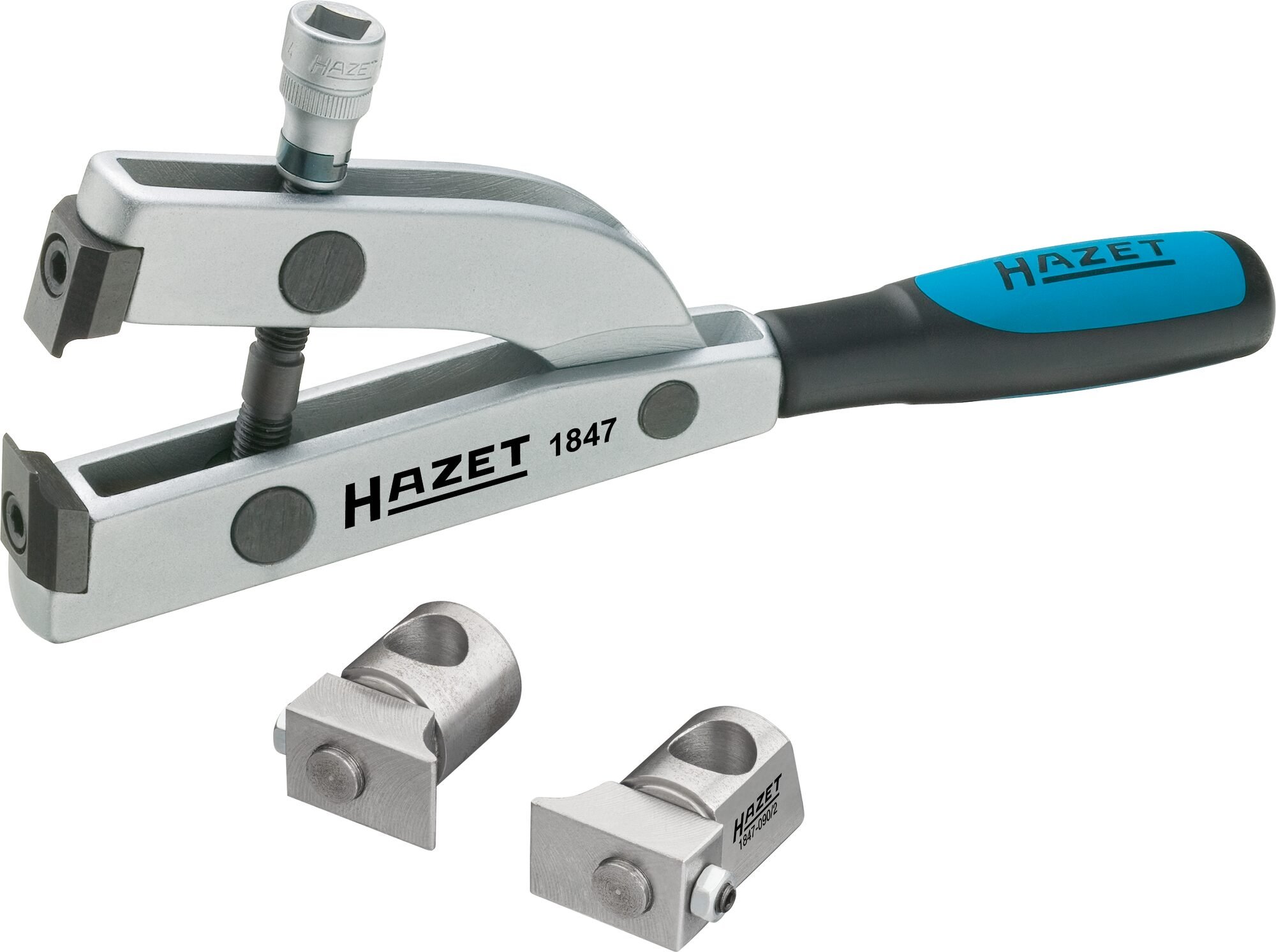 HAZET Asmanchetten spantang 1847/3 · 3/8 inch (10 mm) vierkant hol · Lengte: 178 mm