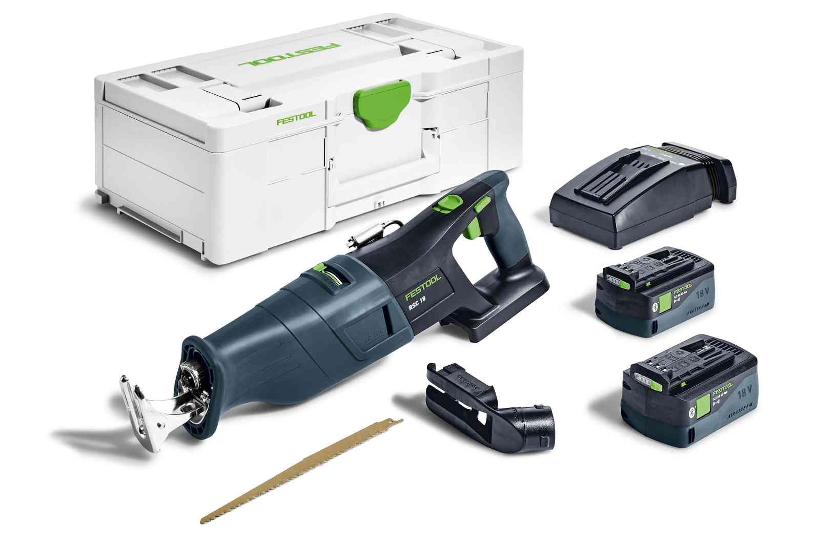 Festool Accu-reciprozaag RSC 18 5,0 EB-Plus - 576948