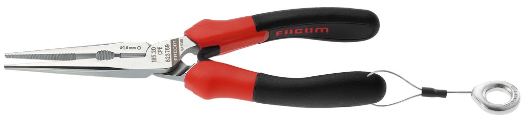 Facom sls tang met lange halfronde bekken 200mm - 185.20CPESLS