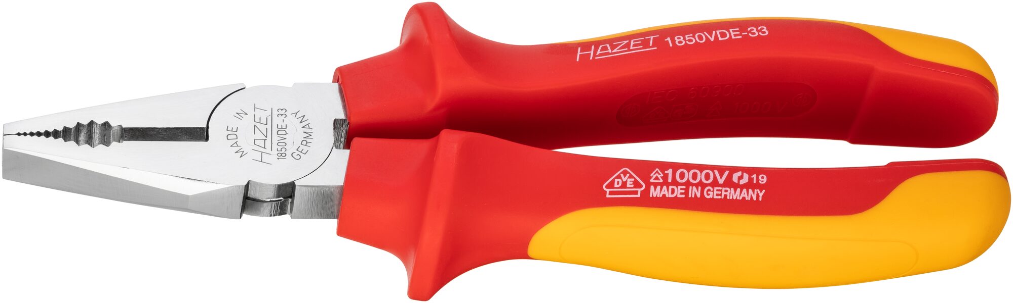 HAZET Combitang · geïsoleerd 1850VDE-33 · Lengte: 180 mm