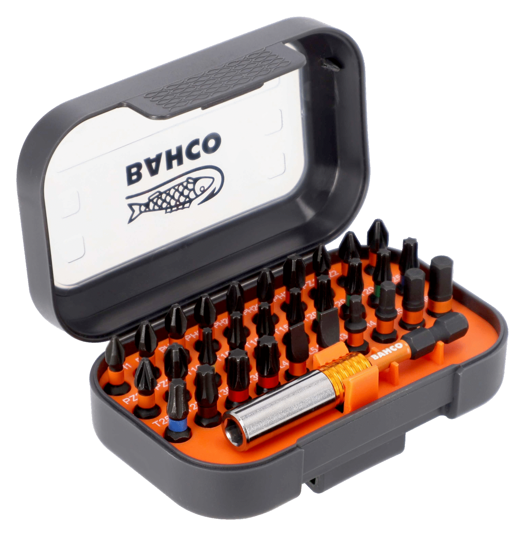 Bahco 66IM/31C-1 | 1/4" Impact Torsie Bit Set | Voor Sleuf/ Phillips/Pozidriv/TORX®/Hex Head Schroeven | 31 stuks - 66IM/31C-1