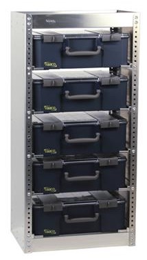 Raaco Rek aluminium 5x CarryLite 150-9 - 189644 189644
