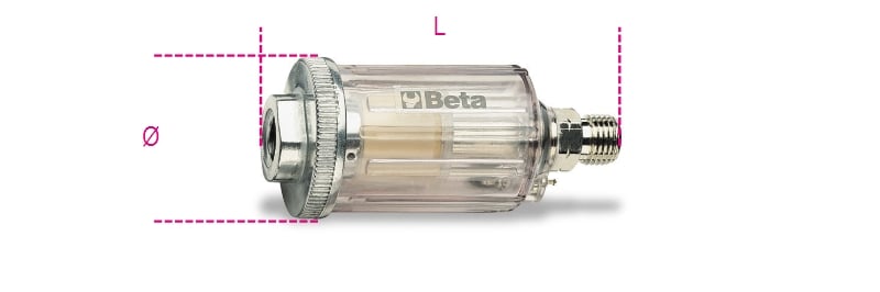 Beta Mini waterafscheider 1919SC 1/4 - 019190035
