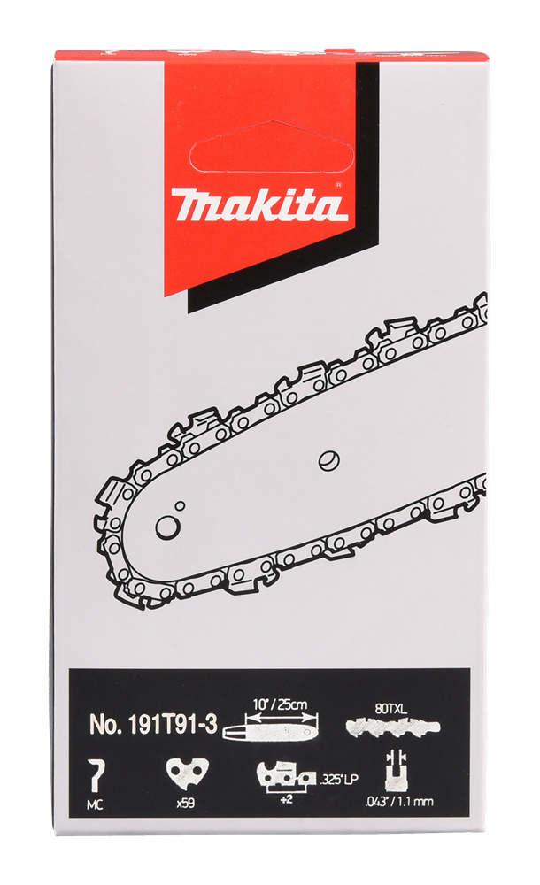 Makita Accessoires Zaagketting TXL80 350mm - 191T91-3 191T91-3
