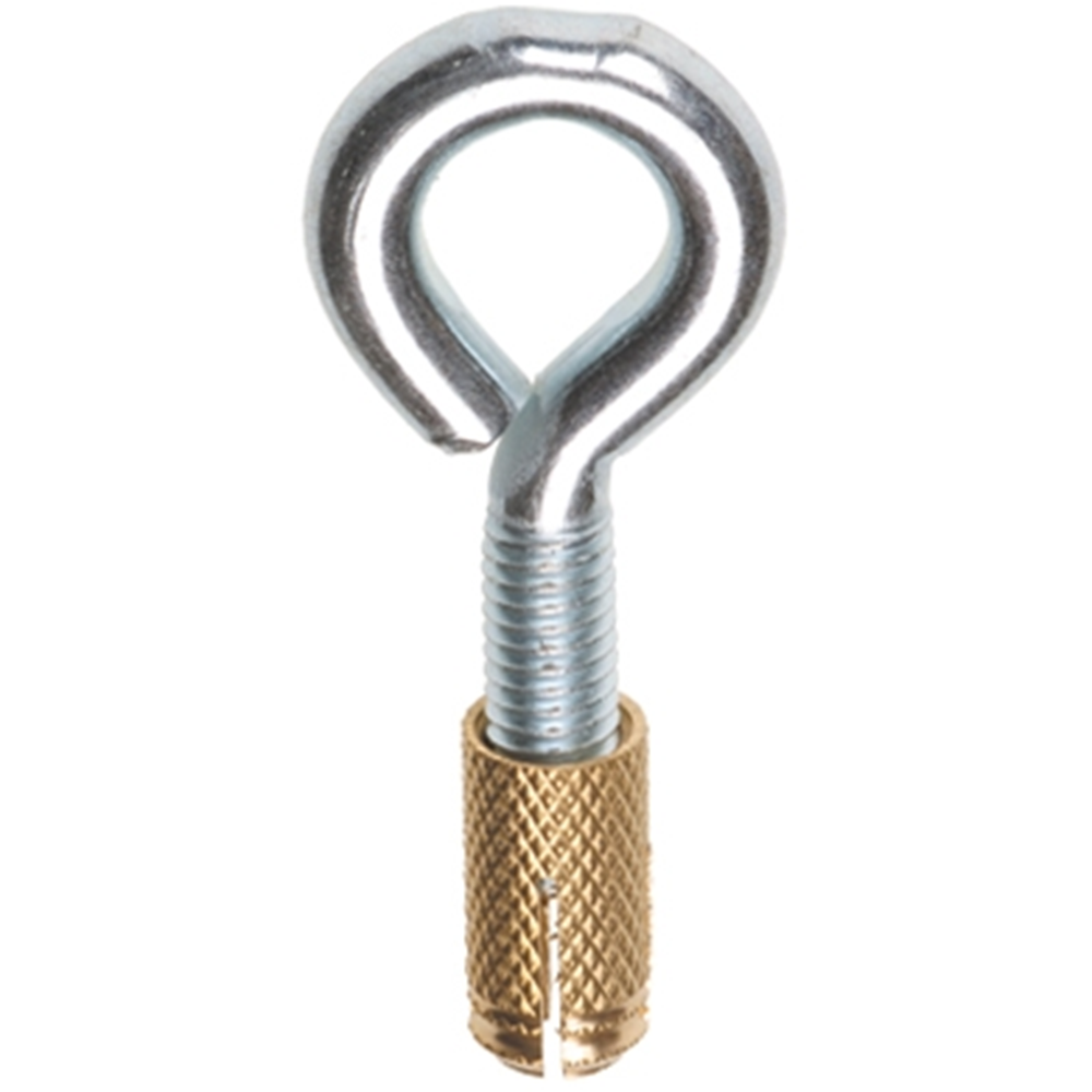 Steelies Ultimate spreidplug M 6 ( 8x22) messing met schroefoog M6x 20 | 100 stuks - K1900600222