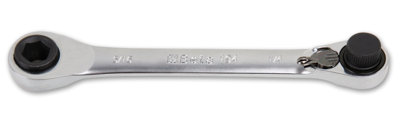 Beta omschakelbare ratelssleutel voor bits 194 1/4X5/16 - 001940006