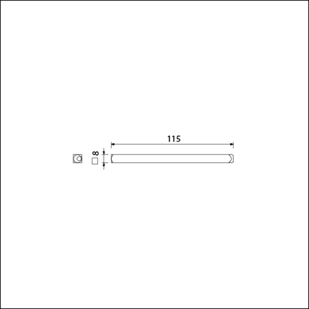 AMI Krukquickstift 8*115 Mm - 900625 afbeelding