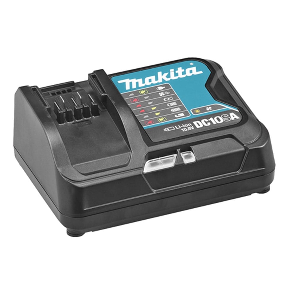 Makita Accessoires Oplader DC10SA - voor het opladen van 10,8 V schuifaccu&apos;s. - 197355-3