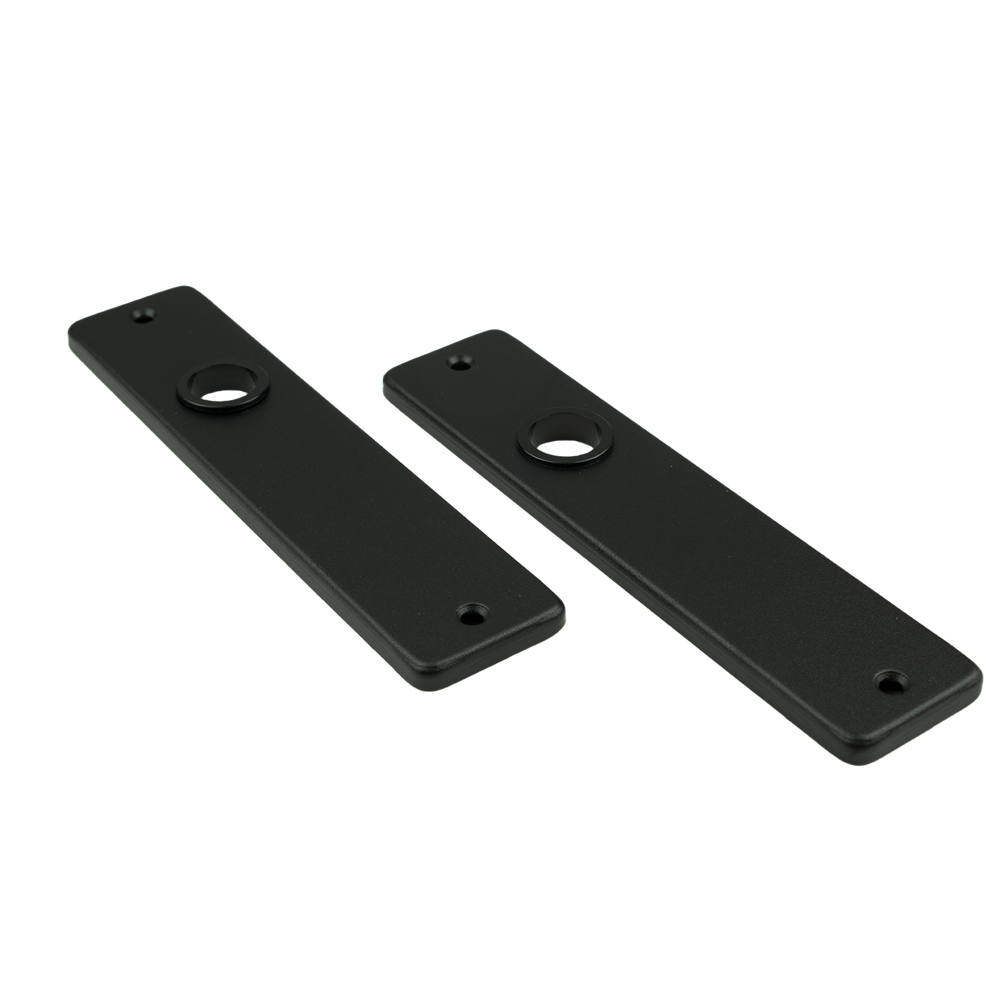 AMI Kortschild 180/41 RH Blind Zwart 9005 Str - 739100 afbeelding