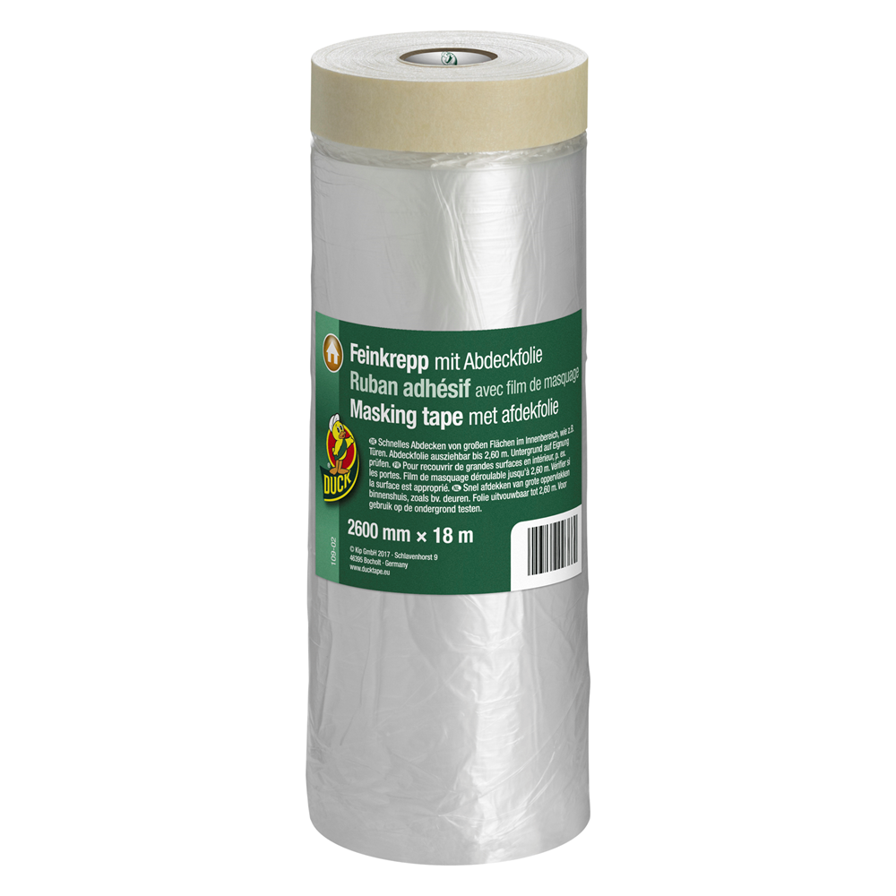 Duck masking tape/afdekfolie | 2600 mm x 18 m - 20.501.36 afbeelding