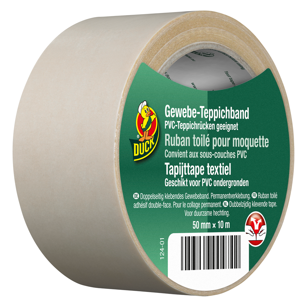 Duck Tapijttape | Textiel | 50 mm x 10 m - 20.501.68 afbeelding