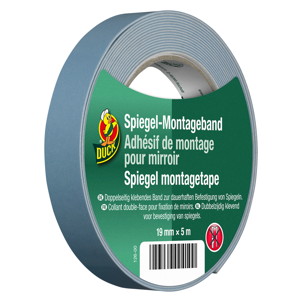 Duck Spiegel Montagetape | 19 mm x 5 m - 20.501.89 afbeelding