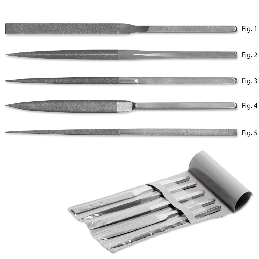 TCE Hagima hardchroom diamantvijl HG 2642/D107 - 17111189