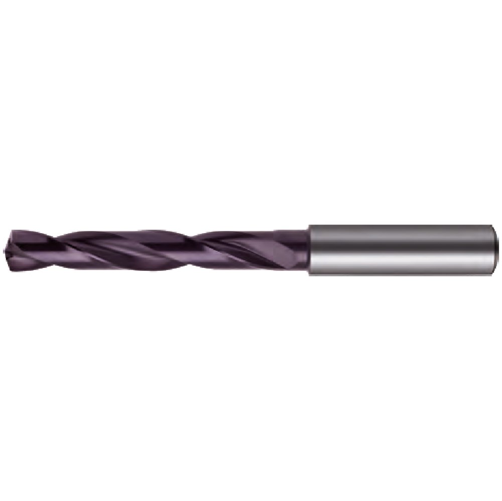 TCE VHM Spiraalboor, DIN 6537 L, 5xD, gecoat SCD 51100-0610-HA - 31604032