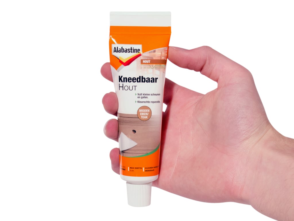 Alabastine Kneedbaar Hout Midden Eik 75Gr - 5096012 - 5096012