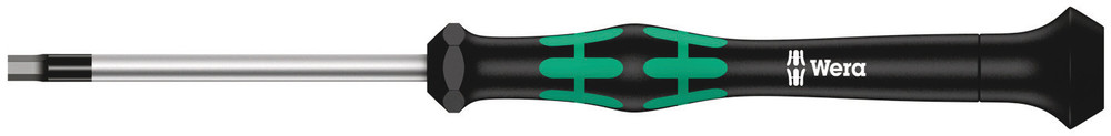 Wera 2054 Kraftform Micro Zeskant-Schroevendraaier, Hex-Plus, 2.0 mm x 60 mm - 1 stuk(s) - 05118068001