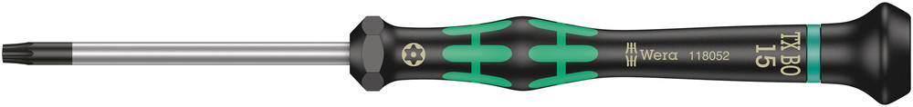 Wera 2067 Kraftform Micro TORX® BO-Schroevendraaier, TX 15 x 60 mm - 1 stuk(s) - 05118052001