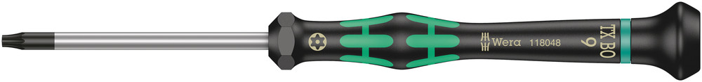 Wera 2067 Kraftform Micro TORX® BO-Schroevendraaier, TX 9 x 60 mm - 1 stuk(s) - 05118048001