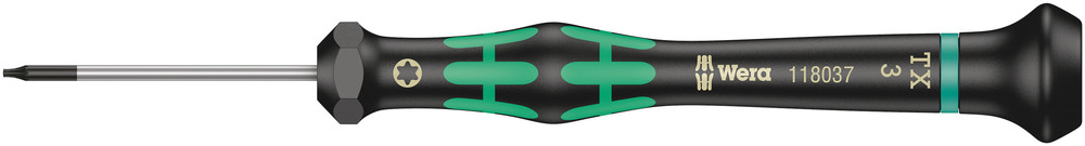 Wera 2067 Kraftform Micro TORX® Schroevendraaier, TX 3 x 40 mm - 1 stuk(s) - 05118037001