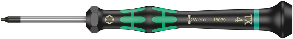 Wera 2067 Kraftform Micro TORX® Schroevendraaier, TX 4 x 40 mm - 1 stuk(s) - 05118039001