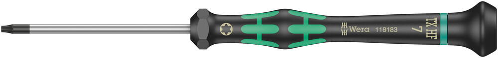 Wera 2067 Kraftform Micro TORX® HF-Schroevendraaier met Vasthoudfunctie, TX 7 x 60 mm - 1 stuk(s) - 05118183001