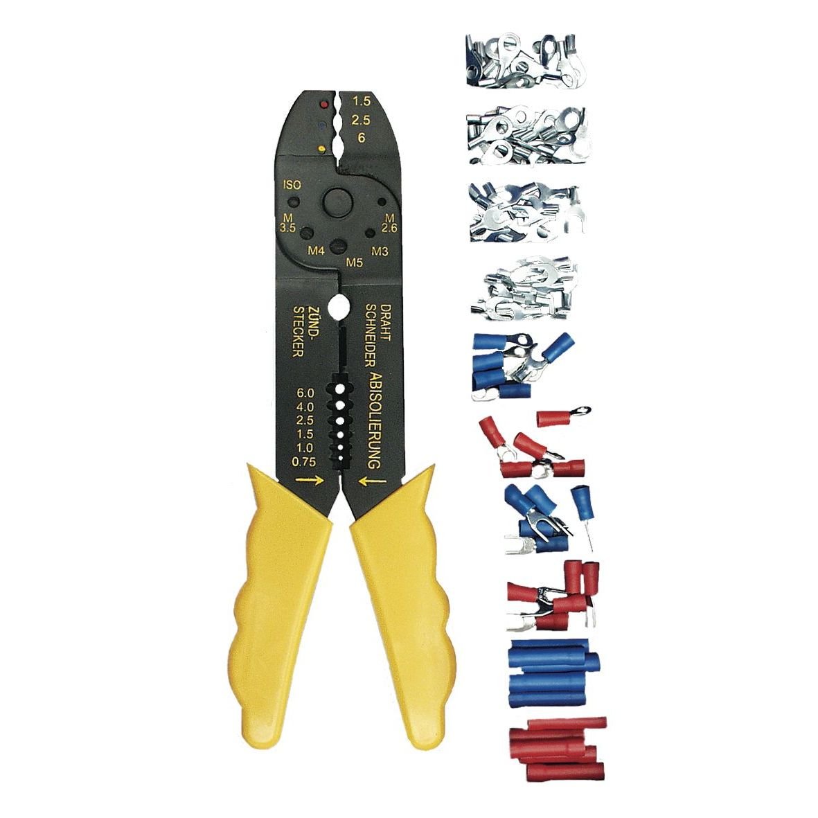 Brüder Mannesmann Kabelschoenset in cassette (Hobby) - 208-3