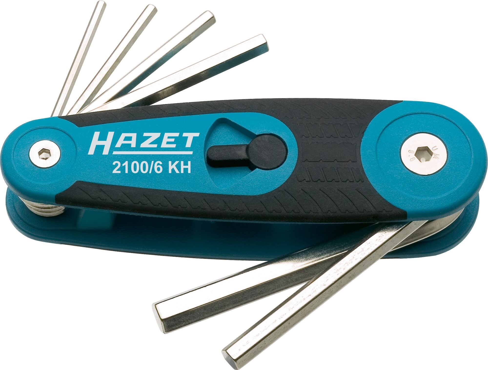 HAZET Set met haakse schroevendraaiers 2100/6KH · Binnen-zeskant-profiel · 6-delig