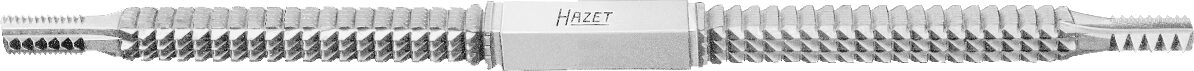 HAZET Schroefdraadvijl 2126 · Lengte: 230 mm