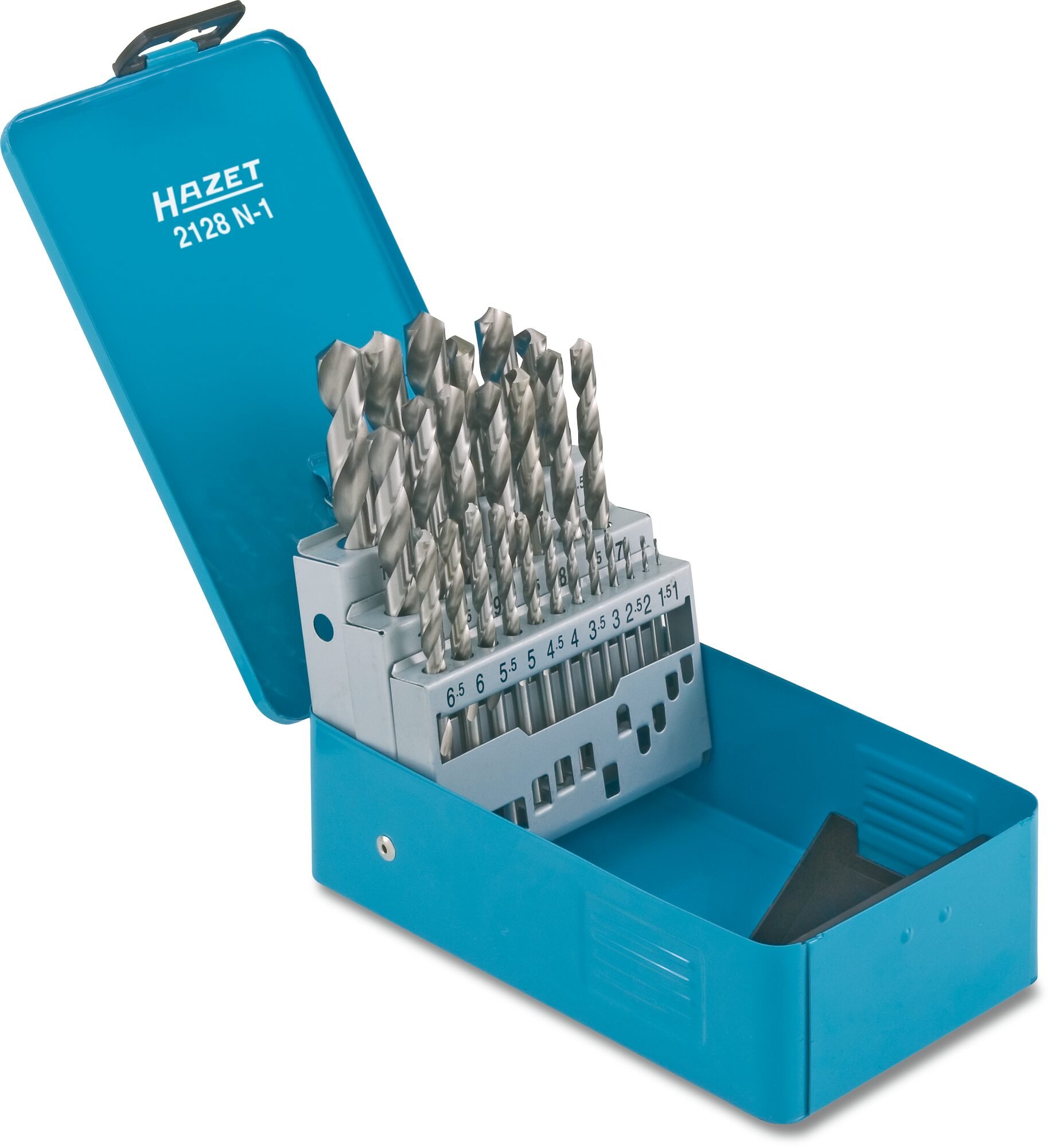 HAZET Spiraalboorcassette 2128N-1 - ? 1 - 13 mm