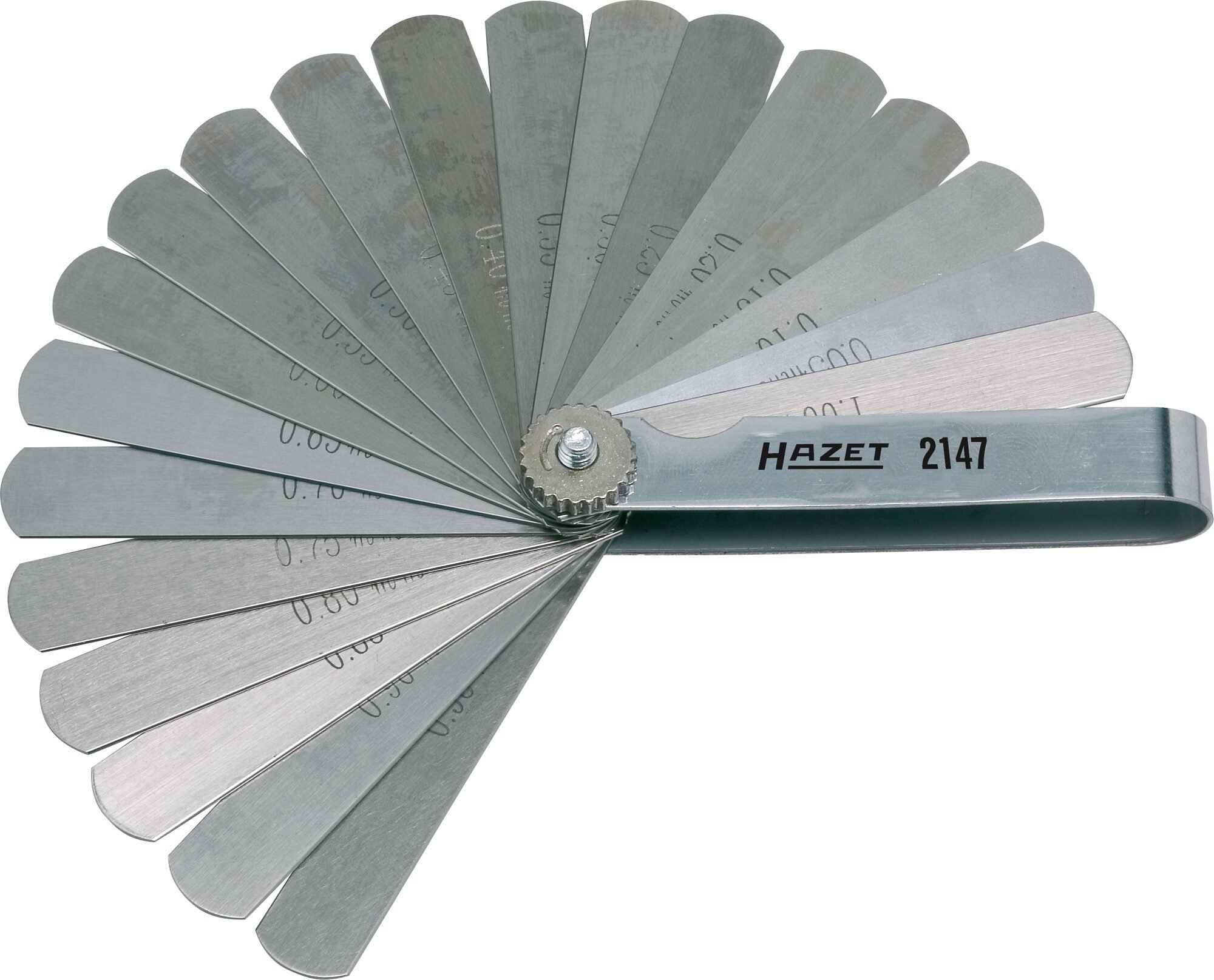 HAZET Voelermaat 2147 - Lengte: 84 mm - 0,05 - 1,0