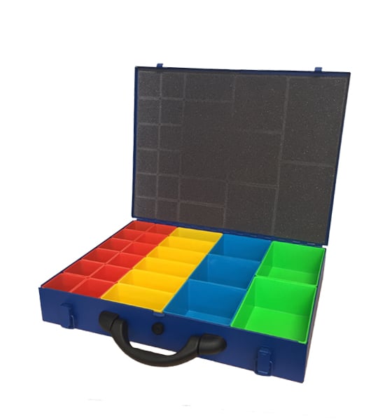 Little Jumbo STALEN ASSORTIMENTSKOFFER 66 MM MET 23 INZETBAKJES 2150106623