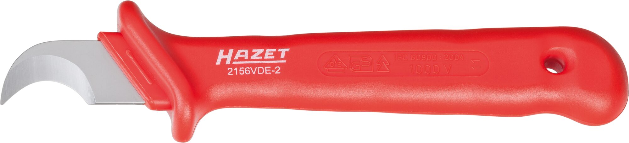 HAZET Kabel- en stripmes · geïsoleerd 2156VDE-2 · Lengte: 180 mm