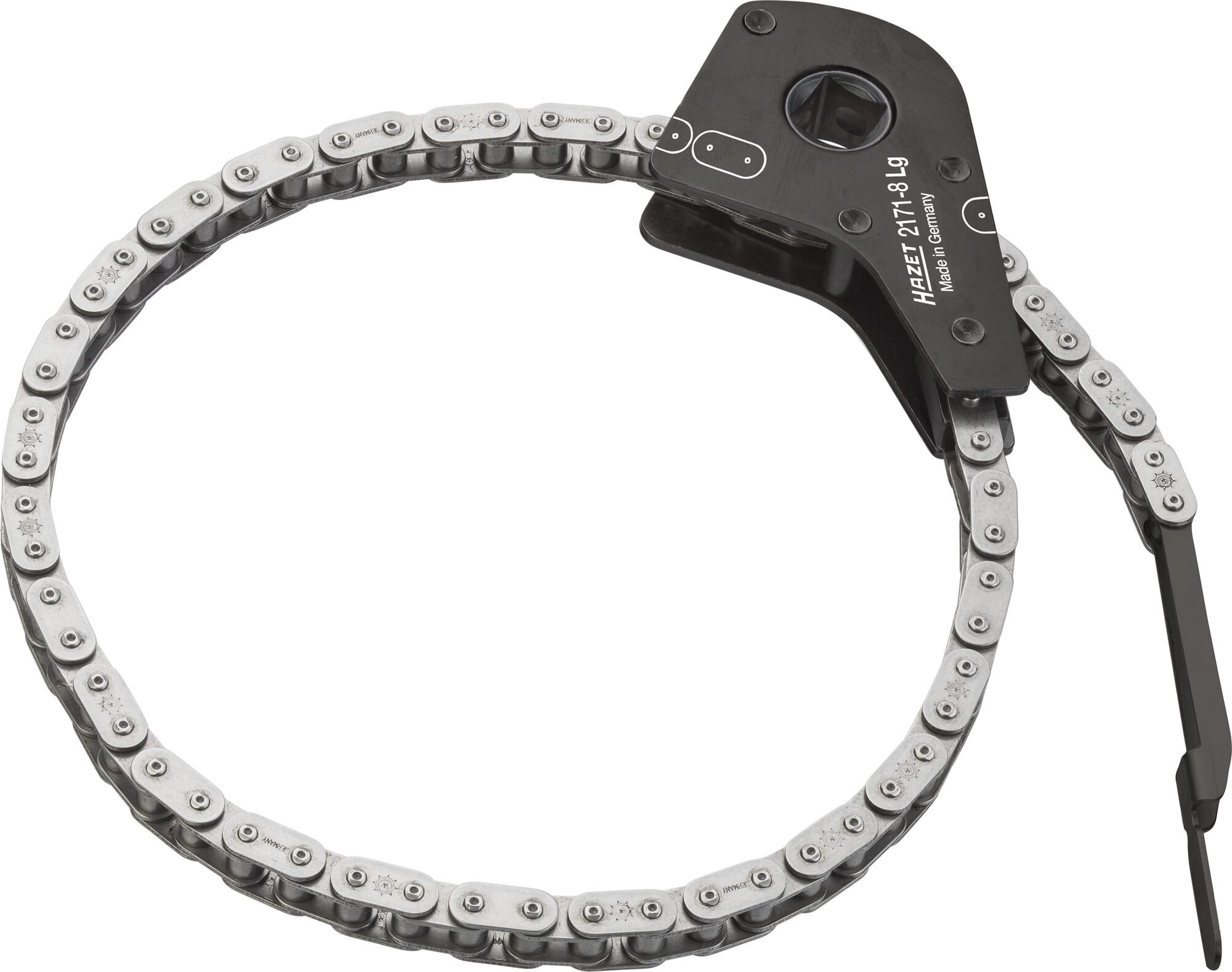 HAZET Oliefilterketting 2171-8LG - 1/2 inch (12,5 mm) vierkant hol - 50 - 150 mm