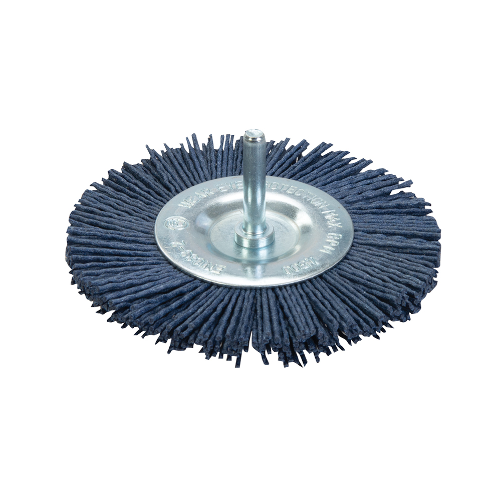 Silverline Nylon schuurwiel 100 mm, fijn