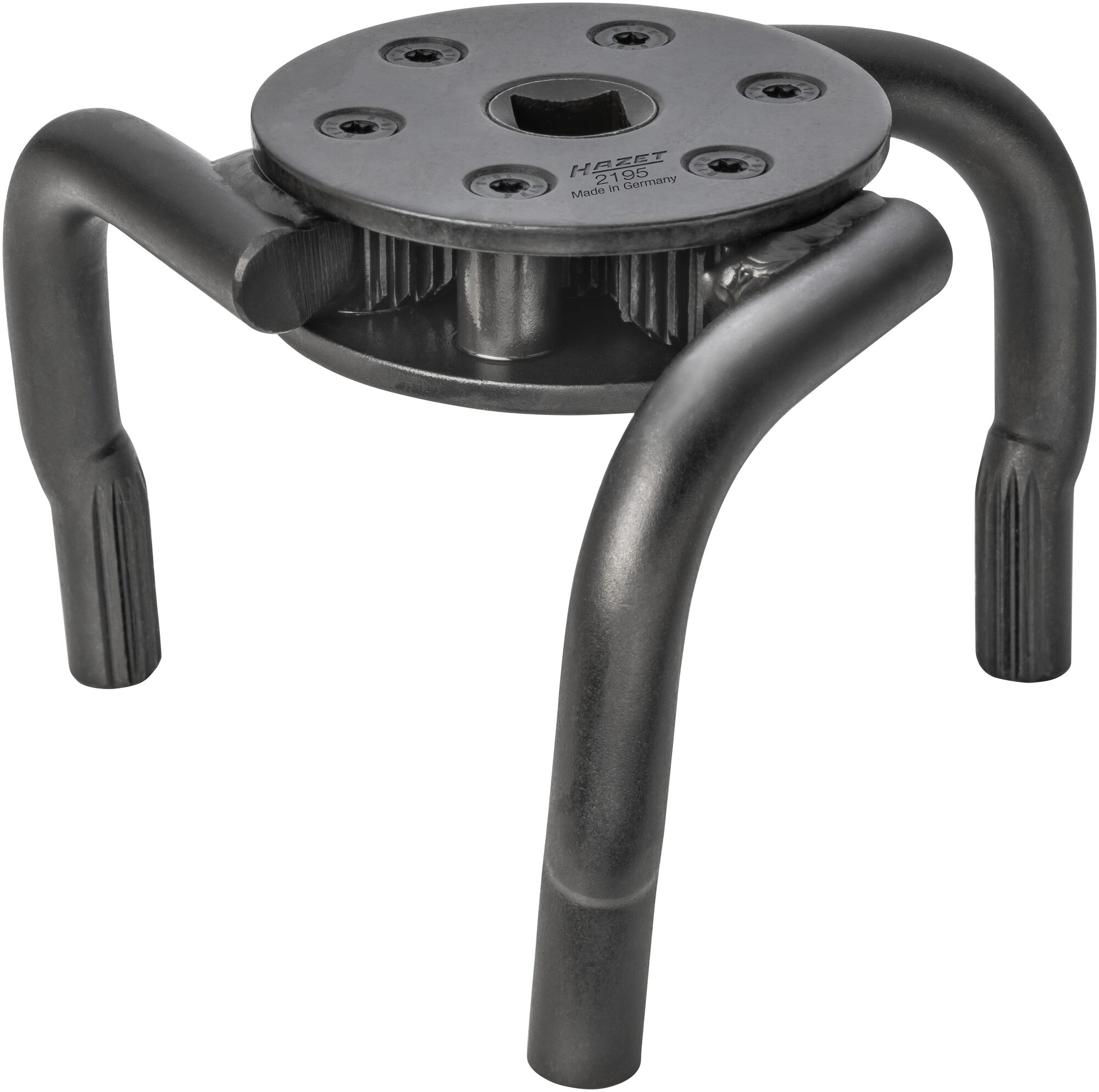 HAZET Filterpatroonsleutel 2195 - 1/2 inch (12,5 mm) vierkant hol - 90 - 140 mm