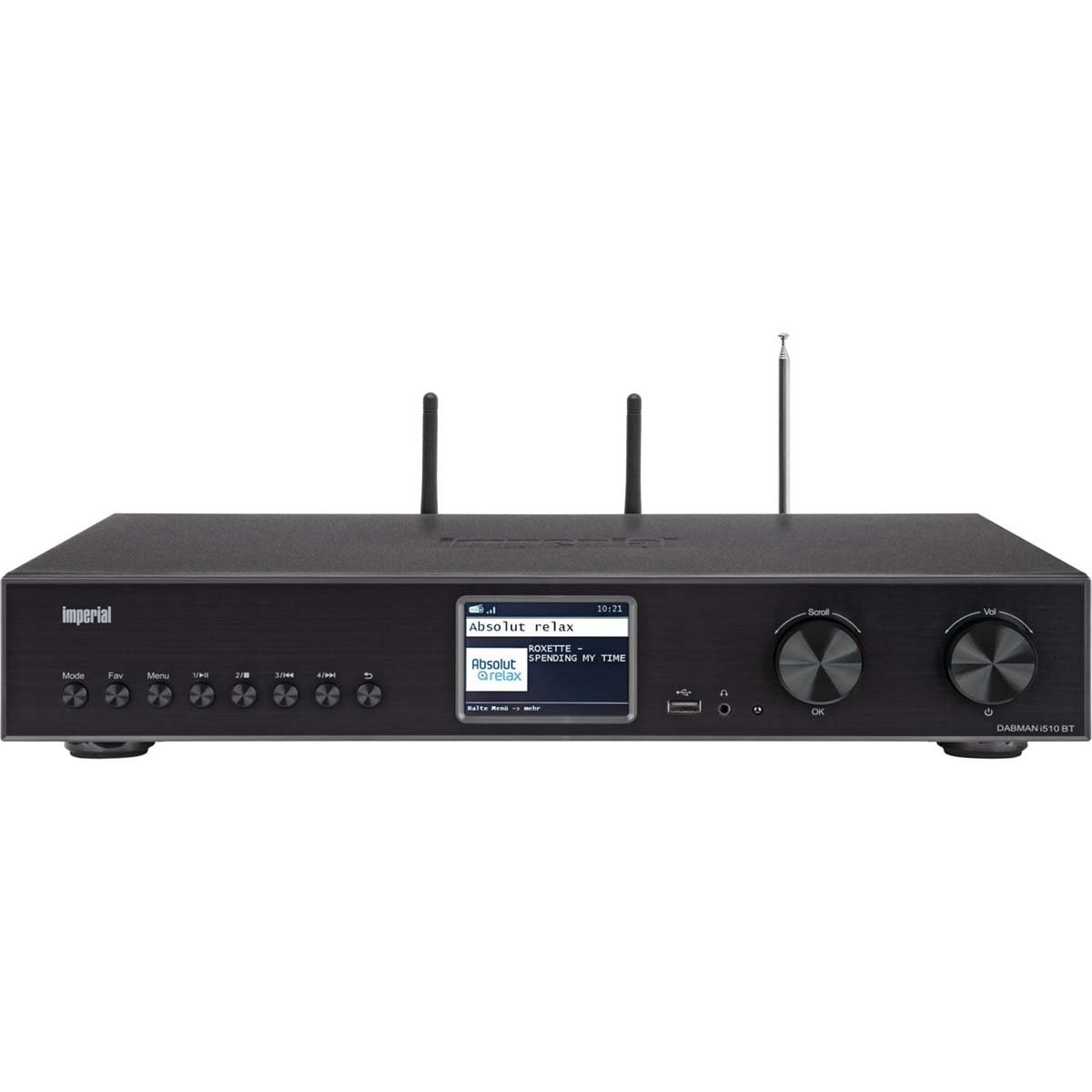Imperial DABMAN i510 BT Multifunctionele radio DAB+ / FM / Internet / Bluetooth Zwart - 22-253-00