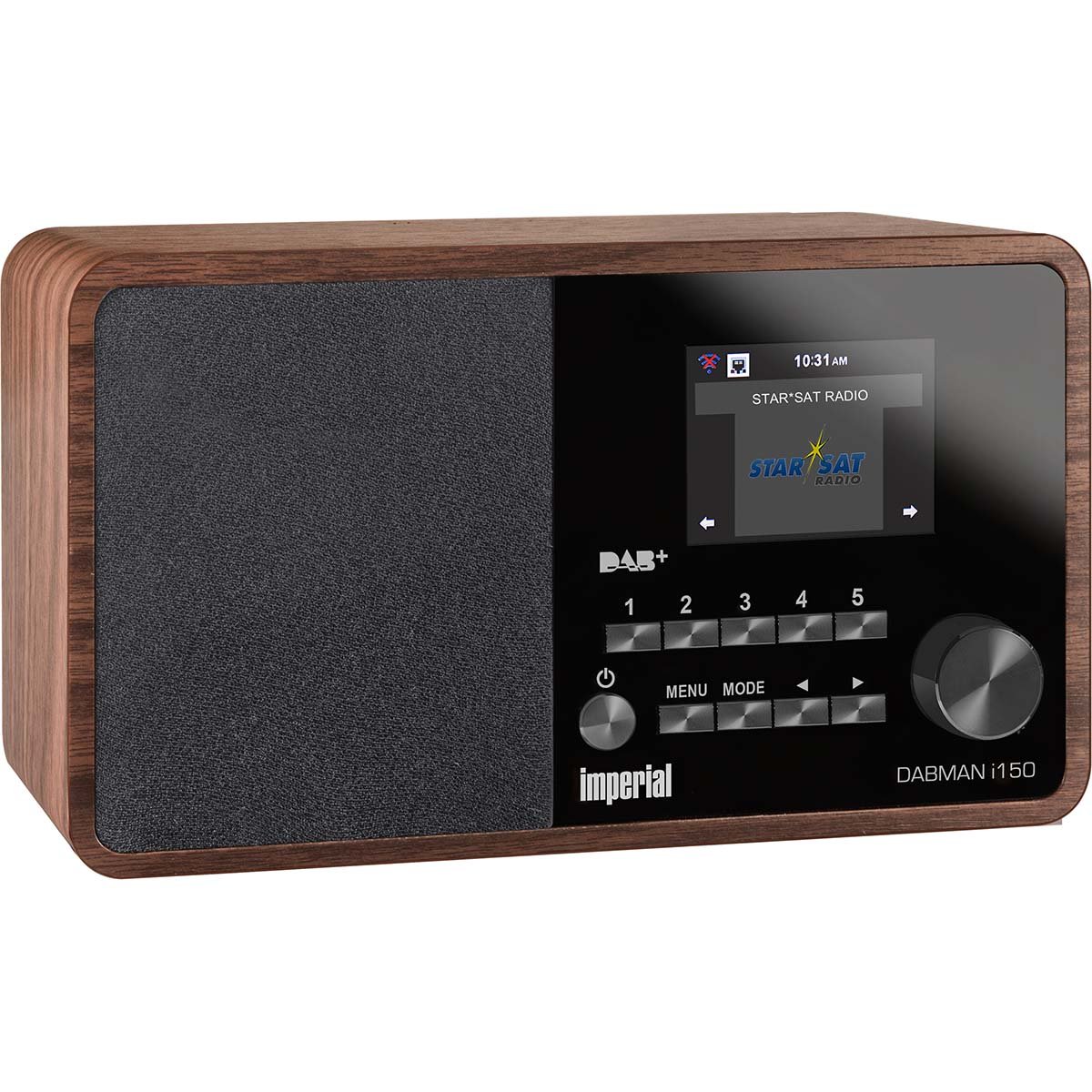Imperial DABMAN i150 Compacte Hybride Radio DAB+ / FM / Internet Hout-look - 22-260-00