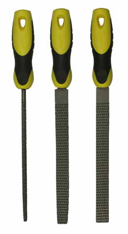 Stanley handgereedschap 3delige Set Rasp Bastaard 200mm - 0-22-477