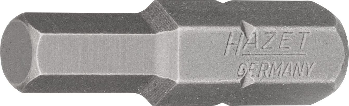 HAZET Bit 2206-6 · 5/16 inch (8 mm) zeskant massief · Binnen-zeskant-profiel · SW 6 mm