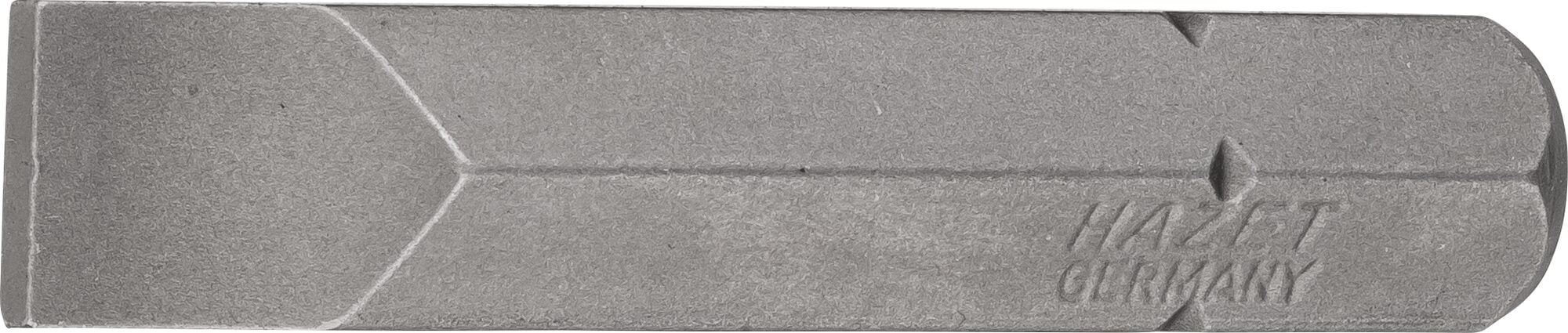 HAZET Bit 2210-12 · 5/16 inch (8 mm) zeskant massief · Sleufprofiel · SW 1,6 x 8 mm