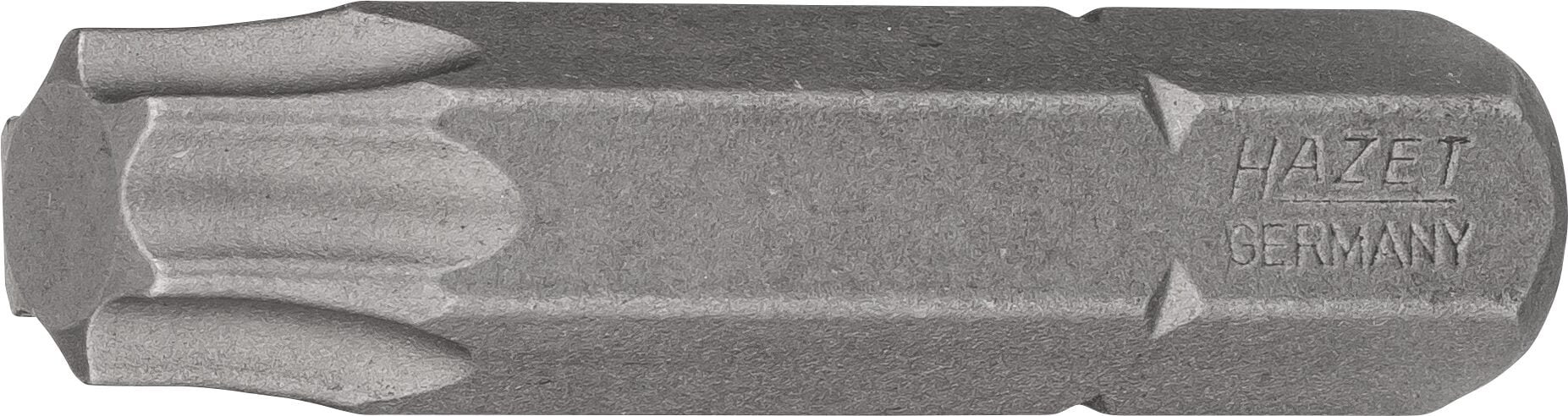HAZET Bit 2224-T45 · 5/16 inch (8 mm) zeskant massief · Binnen-TORX®-profiel · SW T45