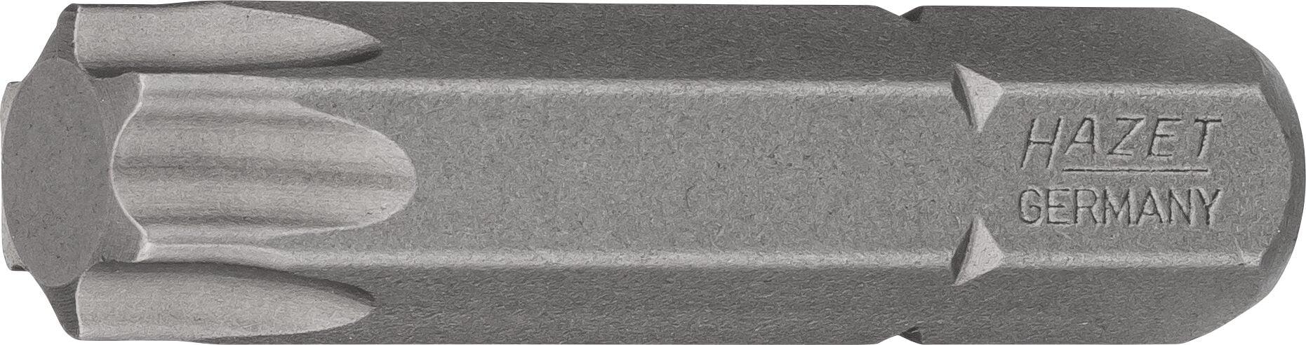 HAZET Bit 2224-T50 · 5/16 inch (8 mm) zeskant massief · Binnen-TORX®-profiel · SW T50