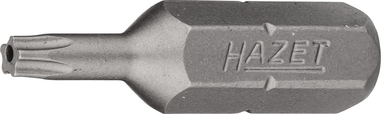HAZET 5-sterren-bit 2225-10H · 1/4 inch (6,3 mm) zeskant massief · Binnen-5-ster-profiel met tap · SW 10H