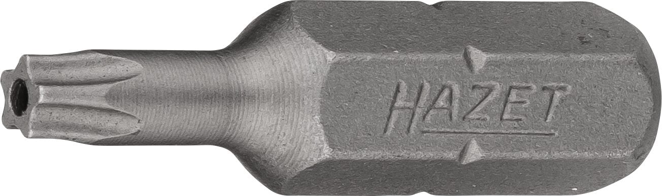 HAZET 5-sterren-bit 2225-15H · 1/4 inch (6,3 mm) zeskant massief · Binnen-5-ster-profiel met tap · SW 15H