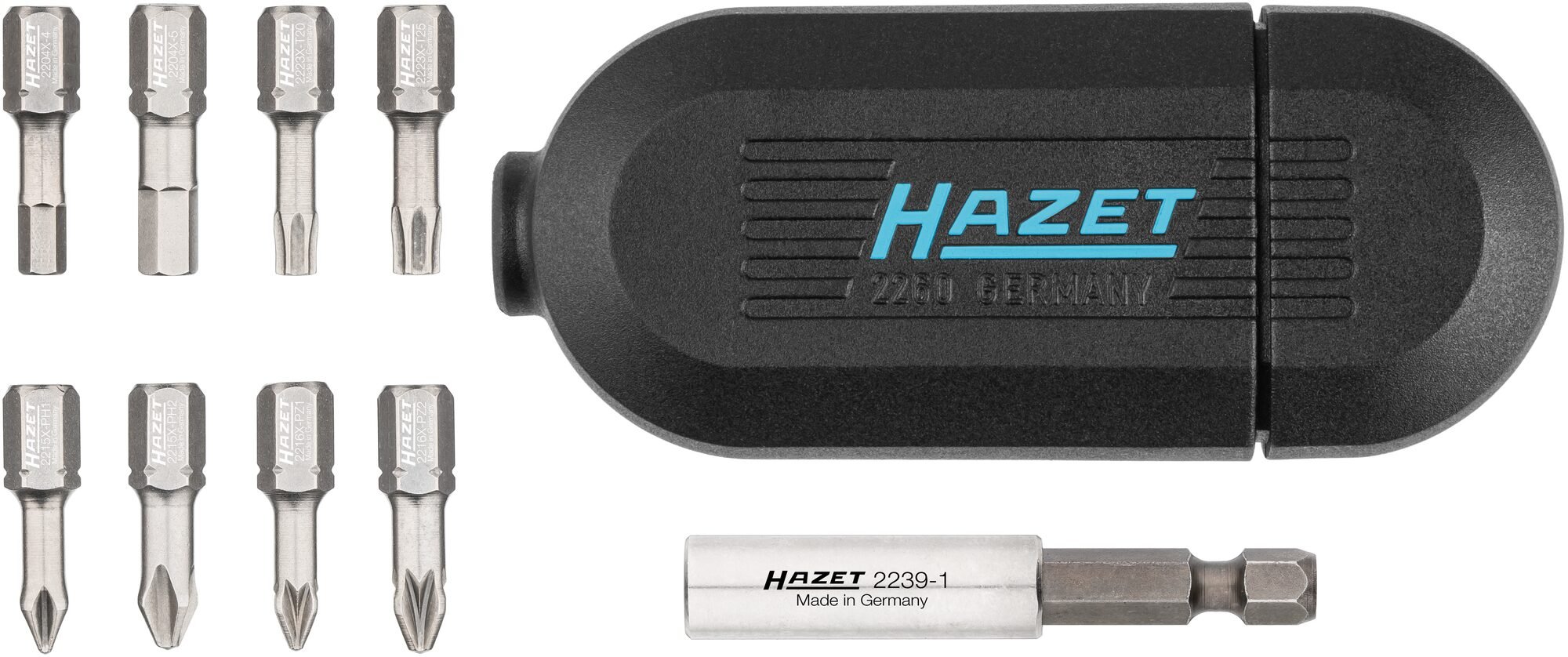 HAZET Bithouder 2260X/10N · 10-delig