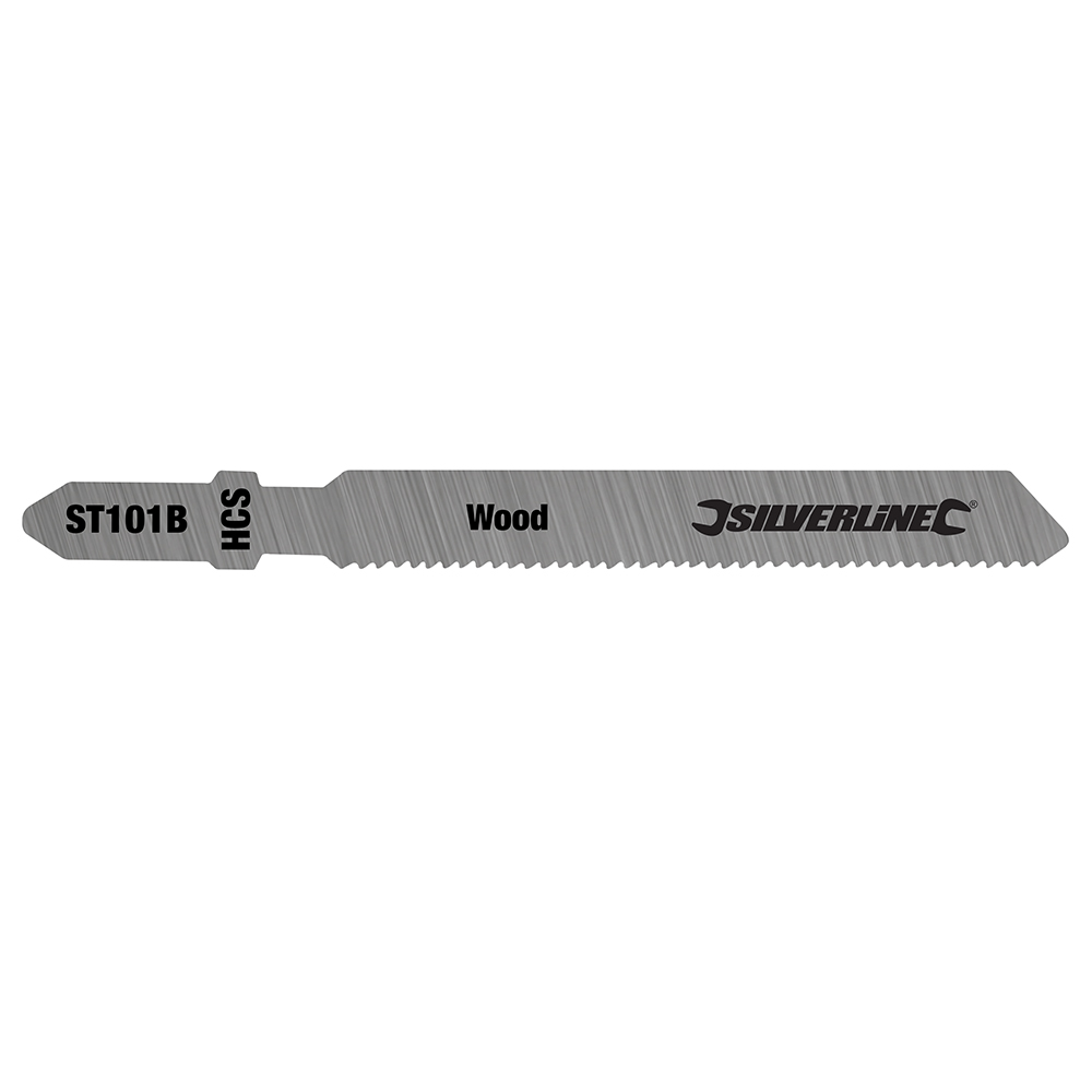 Silverline Decoupeerzaagbladen voor hout, 5 pak ST101B