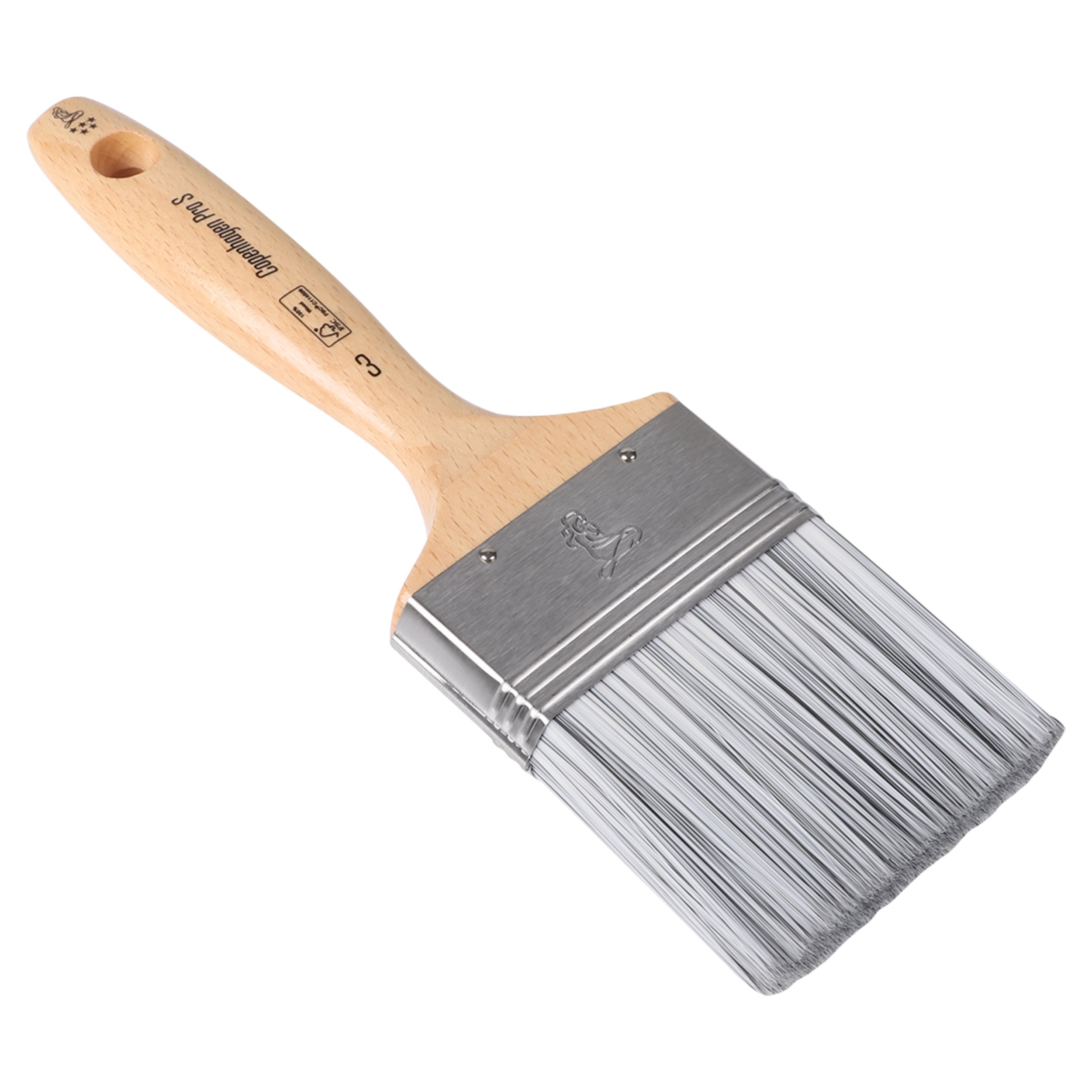 Copenhagen Pro Special - platte kwast - voor alle verfsoorten - 3 inch