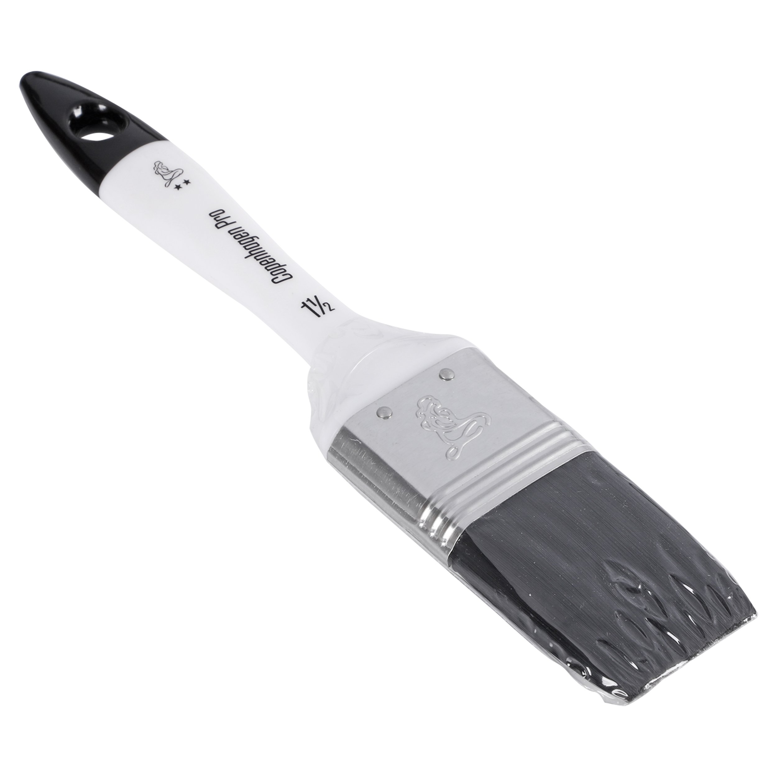 Copenhagen Pro universeel platte kwast - maat 1.5 - synthetisch haar - vol kunststof steel - 23.204.15