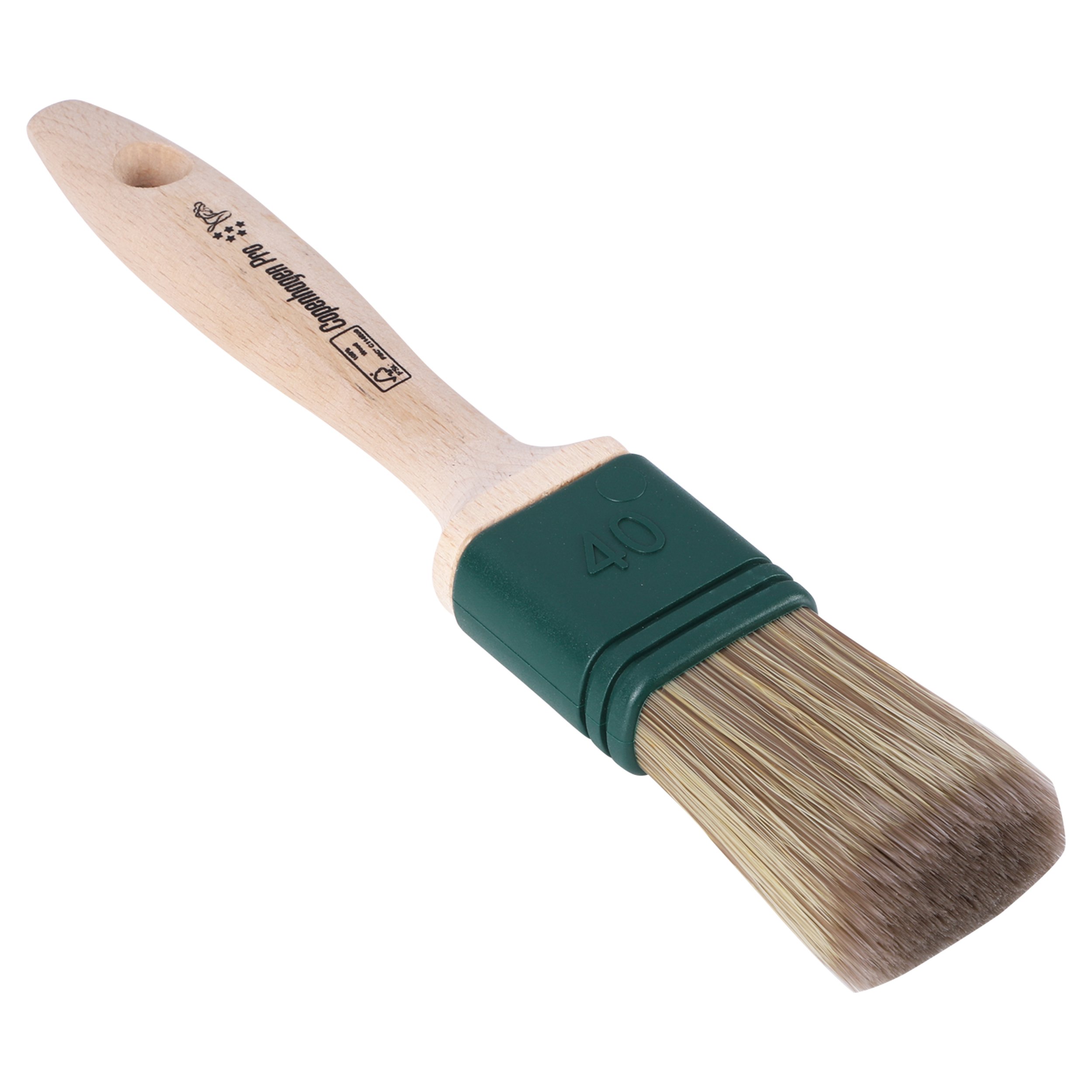 Copenhagen Pro Special platte kwast - maat 2 - synthetisch haar - FSC houten steel - 23.207.20